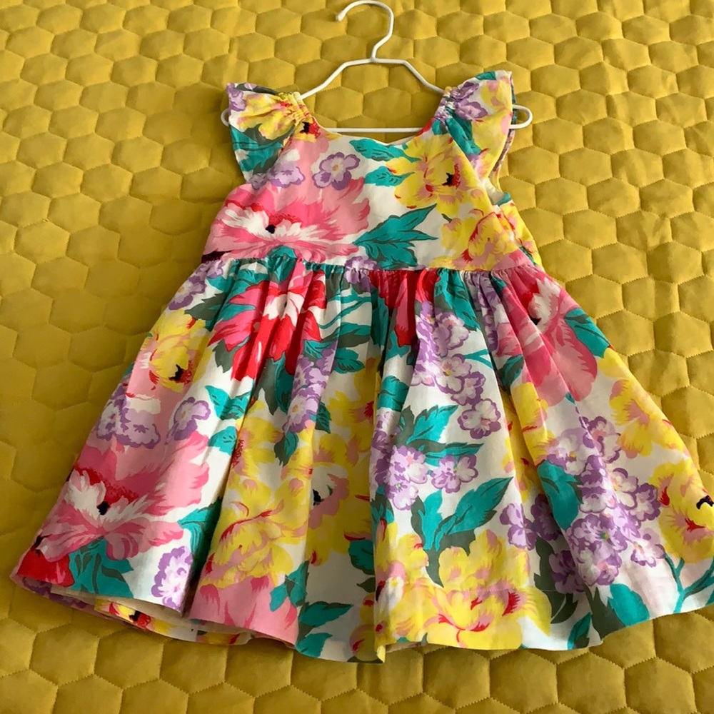 Floral Linen dress